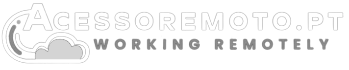 Logotipo acesso remoto branco